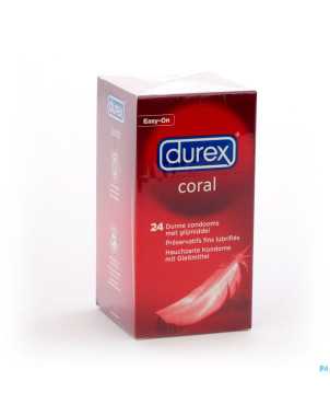Durex coral condoms 24