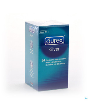 Durex silver condoms 24