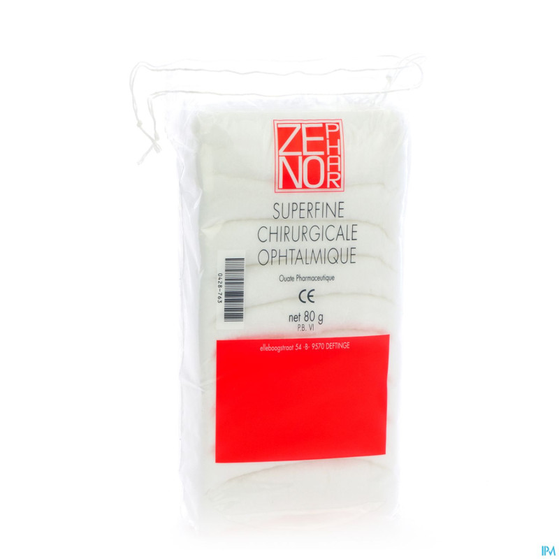 Zeno ouate oculaire 80g zigzag sachet