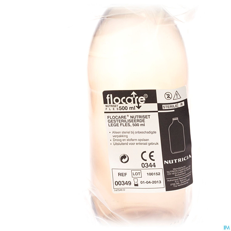 Nutricia bouteille vide ster  500ml 48041