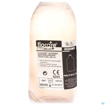 Nutricia bouteille vide ster  500ml 48041