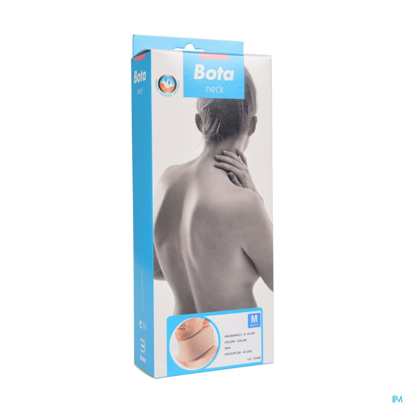 Bota collier mod c  h 10cm skin  m