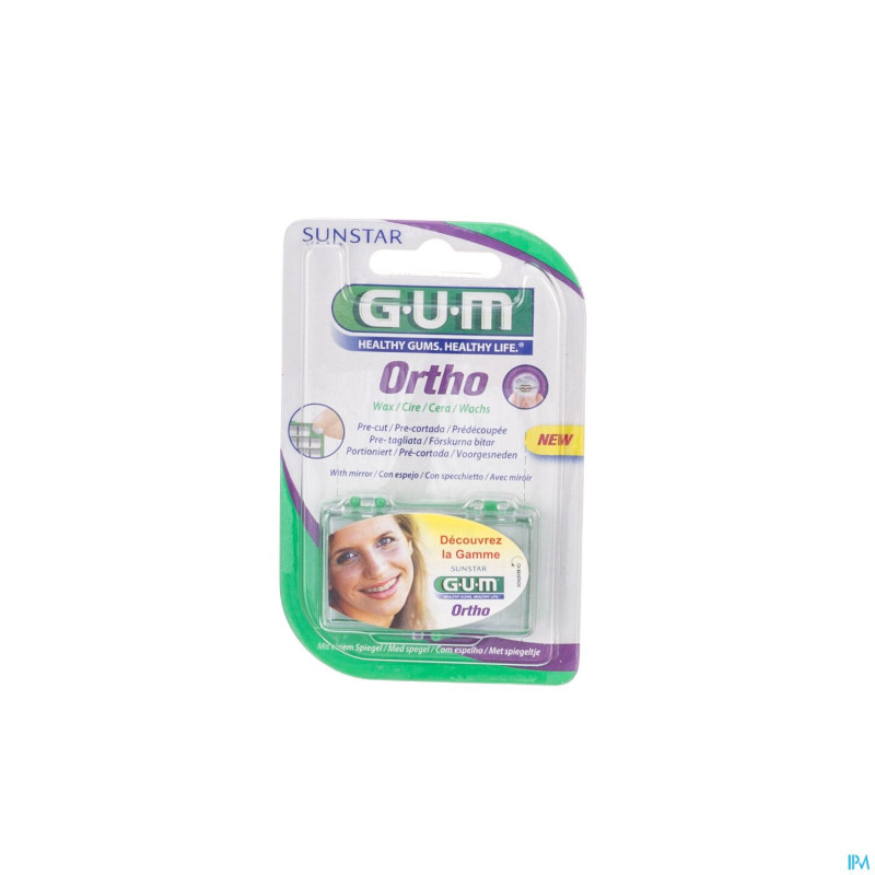 Gum orthodontic wax blister    723