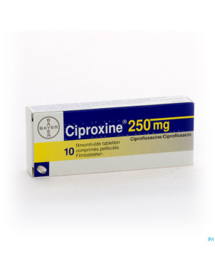 Ciproxine 250 comp  10 x 250 mg