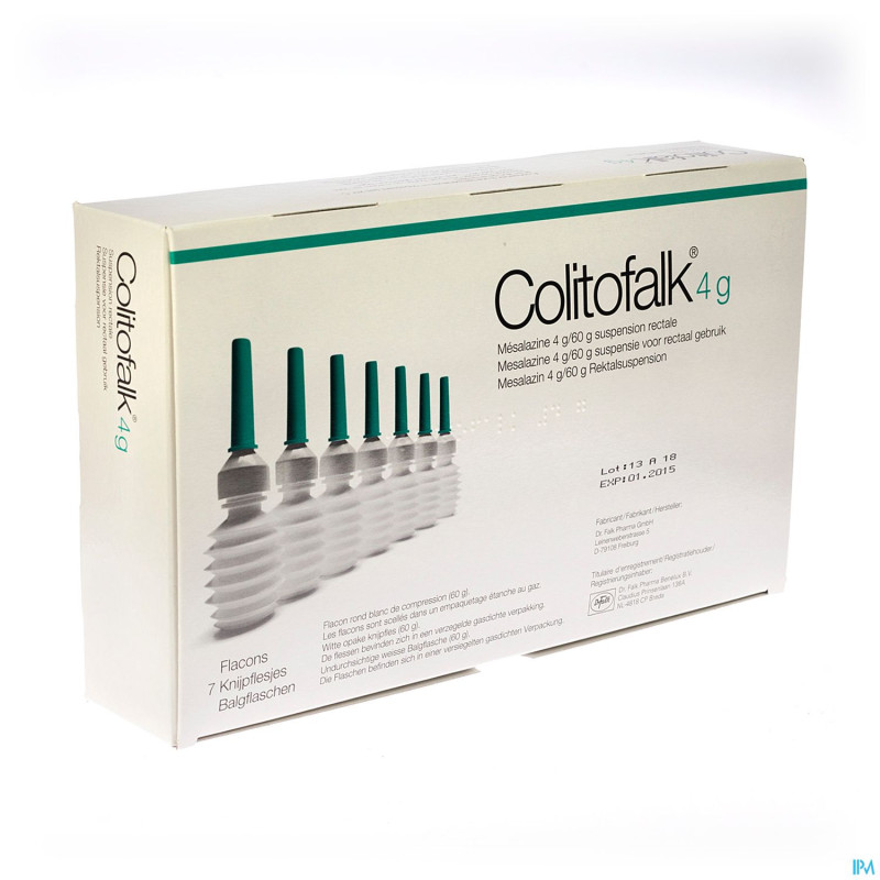 Colitofalk lavement 7x4g/60g