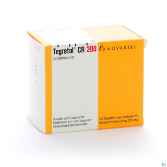 Tegretol cr divitabs 50 x 200 mg