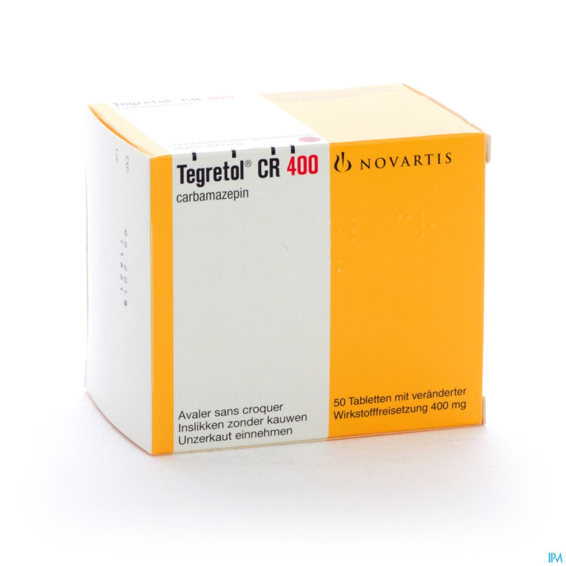 Tegretol cr divitabs 50 x 400 mg