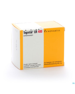 Tegretol cr divitabs 50 x 400 mg