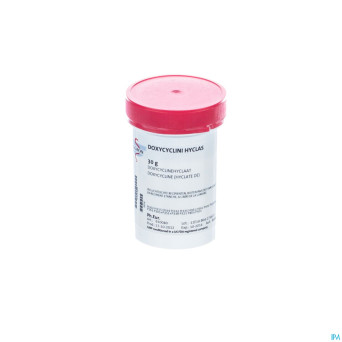 Doxycycline hyclate    30g fag