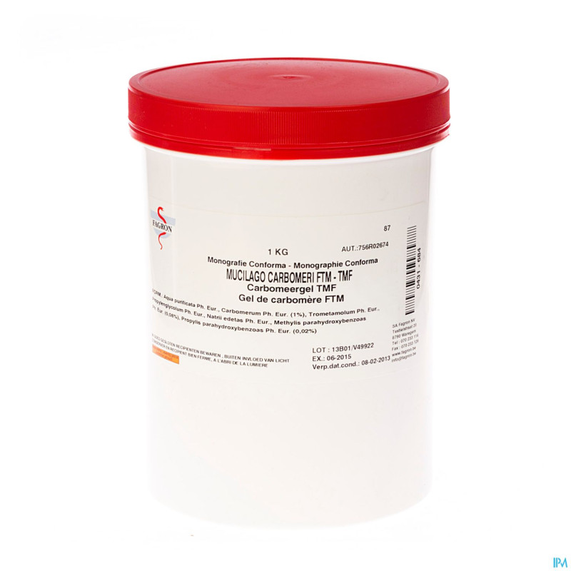 Carbopol gel    1kg fag