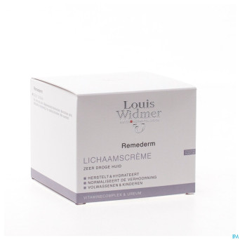 Widmer remederm creme n/parf    pot 250ml