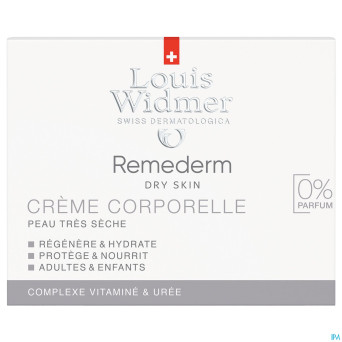Widmer remederm creme n/parf    pot 250ml