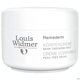 Widmer remederm creme n/parf    pot 250ml