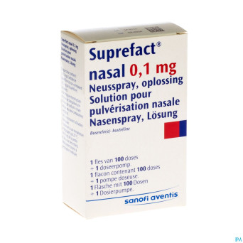 Suprefact nas fl 1x100dos 0,1mg/dos