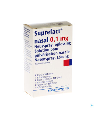 Suprefact nas fl 1x100dos 0,1mg/dos