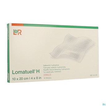 Lomatuell h compresse ster 10x20cm 10 23316