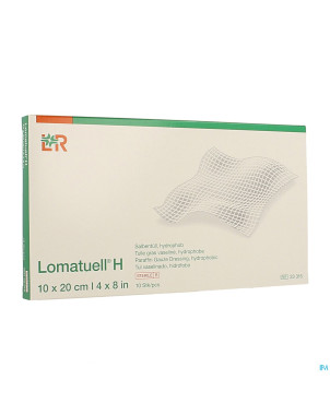 Lomatuell h compresse ster 10x20cm 10 23316