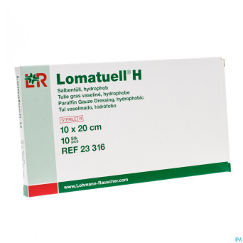 Lomatuell h compresse ster 10x20cm 10 23316