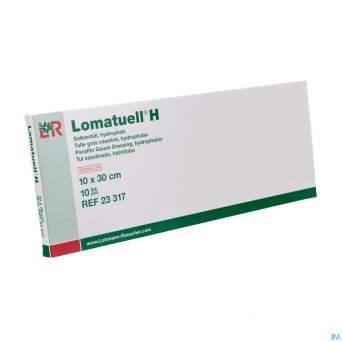 Lomatuell h compresse ster 10x30cm 10 23317