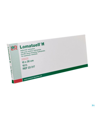 Lomatuell h compresse ster 10x30cm 10 23317