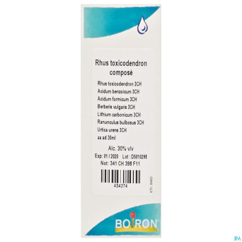 Rhus tox complex    gutt 30ml boiron