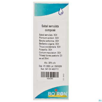 Sabal serrul. complex    gutt 30ml boiron