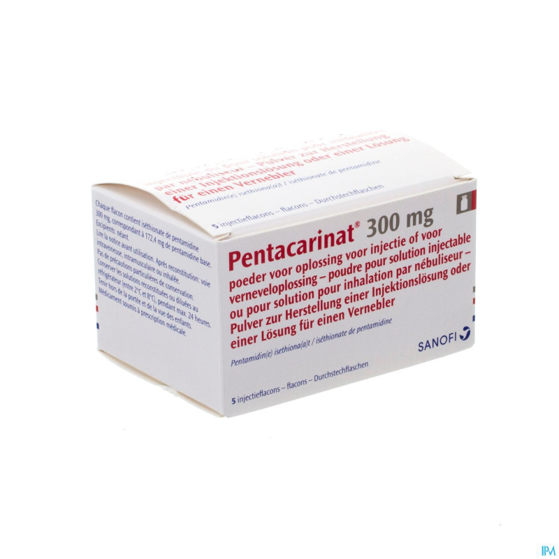 Pentacarinat fl lyoph iv/im 5x300mg