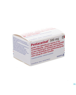 Pentacarinat fl lyoph iv/im 5x300mg