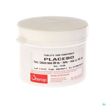 Placebo blanc cpr. 300mg 1000 s
