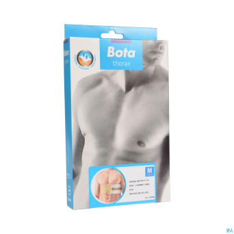 Bota thorax homme velcro h 14cm  m