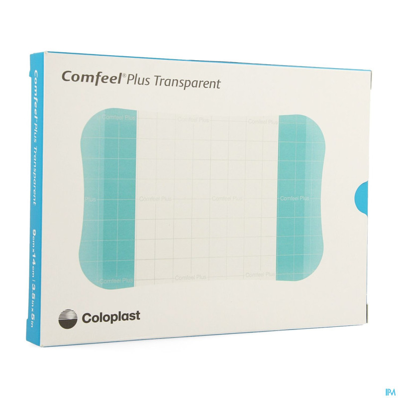 Comfeel plus plaques transp  9x14cm 10 33536