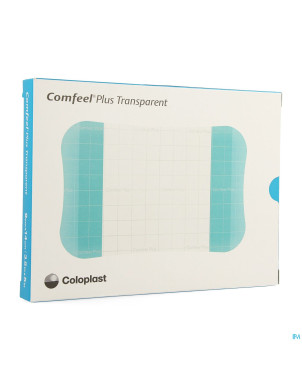Comfeel plus plaques transp  9x14cm 10 33536