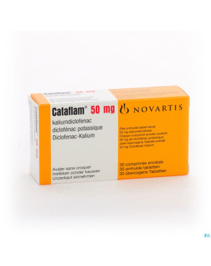 Cataflam drag 30 x 50mg