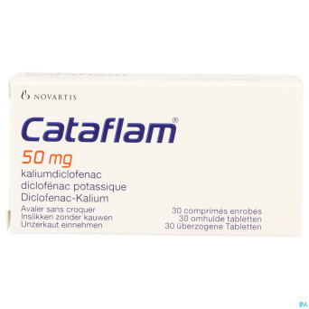 Cataflam drag 30 x 50mg