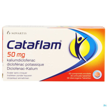Cataflam drag 30 x 50mg