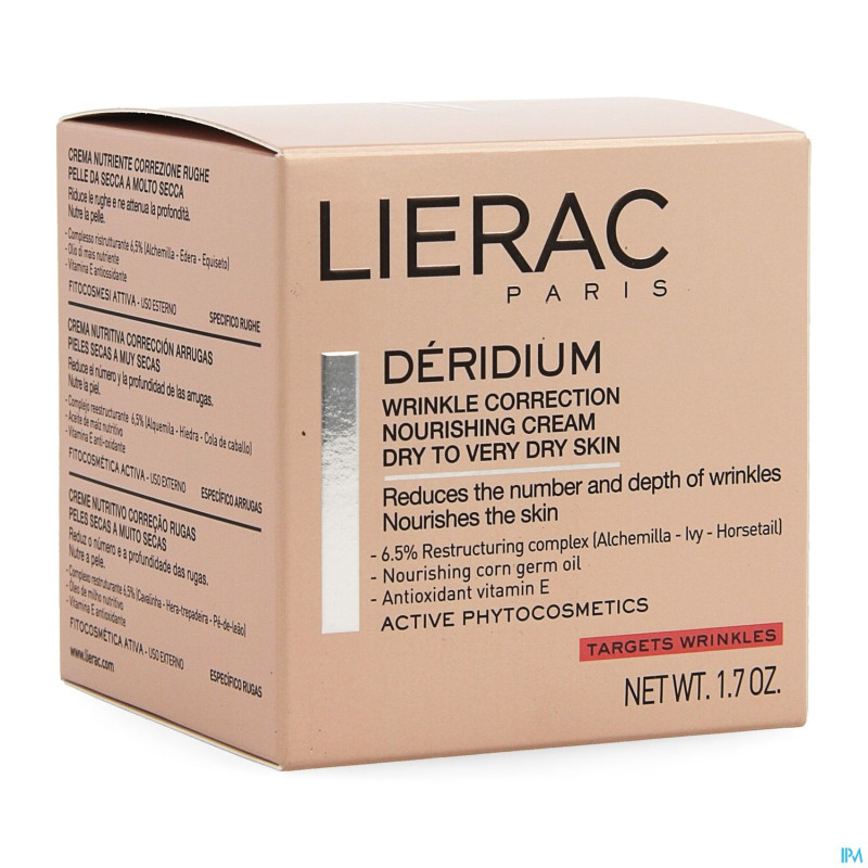 Lierac deridium a/rides cr ps 50ml