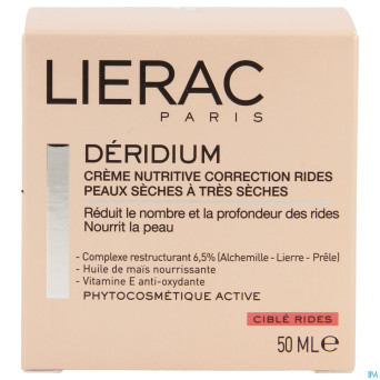 Lierac deridium a/rides cr ps 50ml