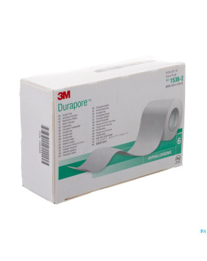 Durapore 3m sparadrap soie synth.50mmx9m  6 1538/2