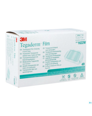 Tegaderm 3m transp    4x 4cm 100 1622w