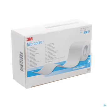 Micropore 3m sparadrap  12mmx9,14m rouleau 24 1530