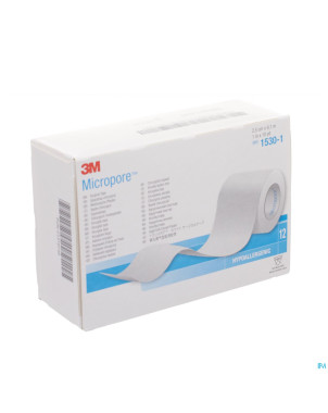 Micropore 3m sparadrap  25mmx9,14m rouleau 12 1530