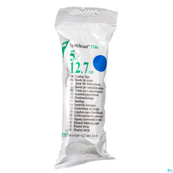 Scotchcast platre synth bleu    12,5cmx3,6m 82005b