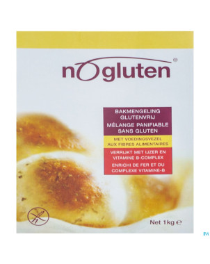 Nogluten melange panif.+fibres    1kg 5590 revogan