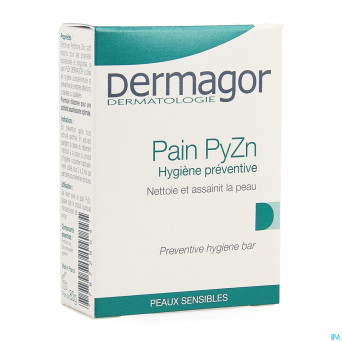 Dermagor pain zn pyrithion 2% sans savon  80g