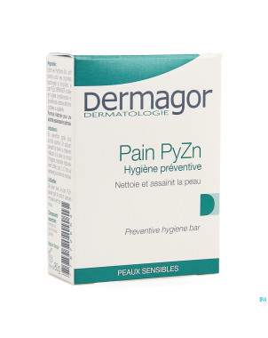 Dermagor pain zn pyrithion 2% sans savon  80g