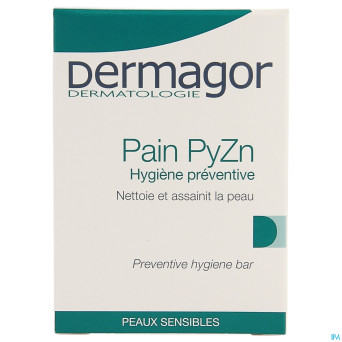 Dermagor pain zn pyrithion 2% sans savon  80g