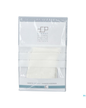 Dermat gants 2 large  100% coton
