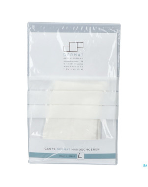 Dermat gants 2 large  100% coton