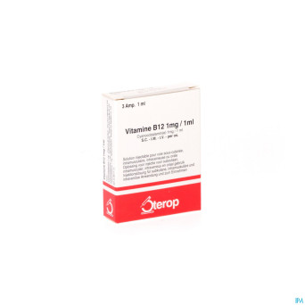 Vit b12 sc/im/iv amp   3 x 1mg/1ml