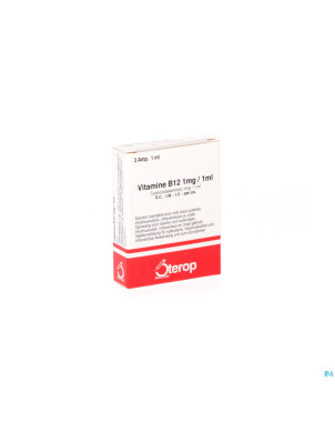 Vit b12 sc/im/iv amp   3 x 1mg/1ml